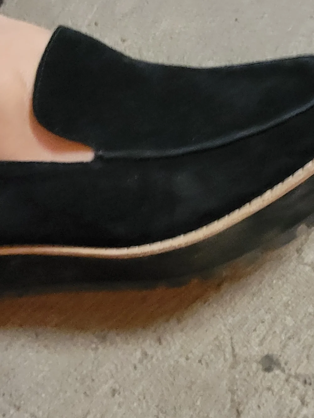 Eileen fisher Black Platform Loafers for Women - Sleek Slip-On Style 8.5